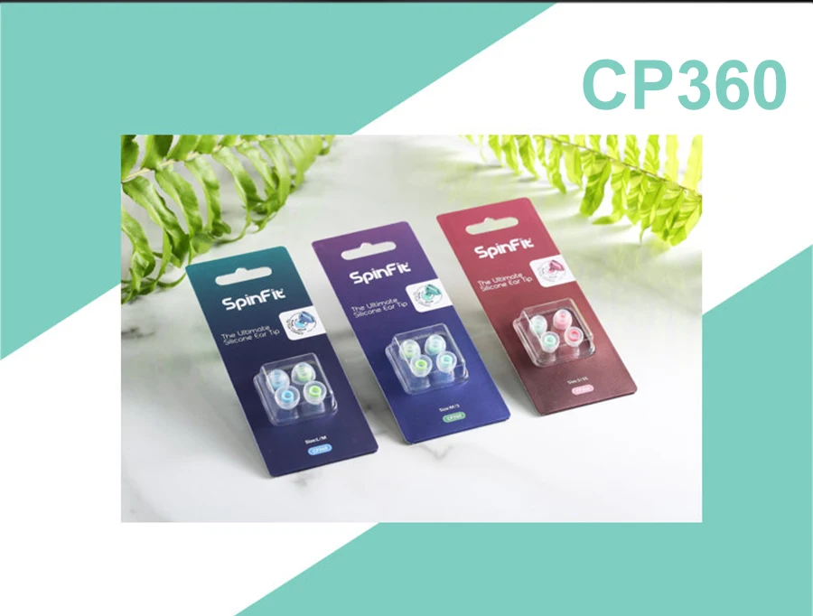 Наушники вкладыши SpinFit CP360 патентованный силиконовый наконечник|Аксессуары для