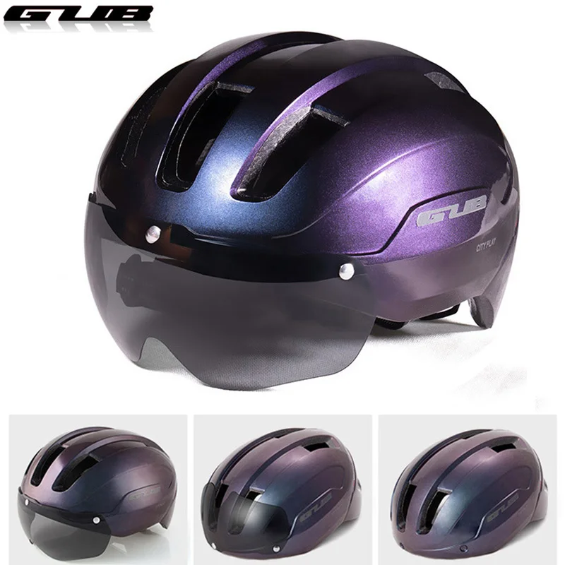 Helmets Bicycle With Removable Visor, Bike Goggles, Tail Light, Helmet Mtb Man, MTB Road Bike