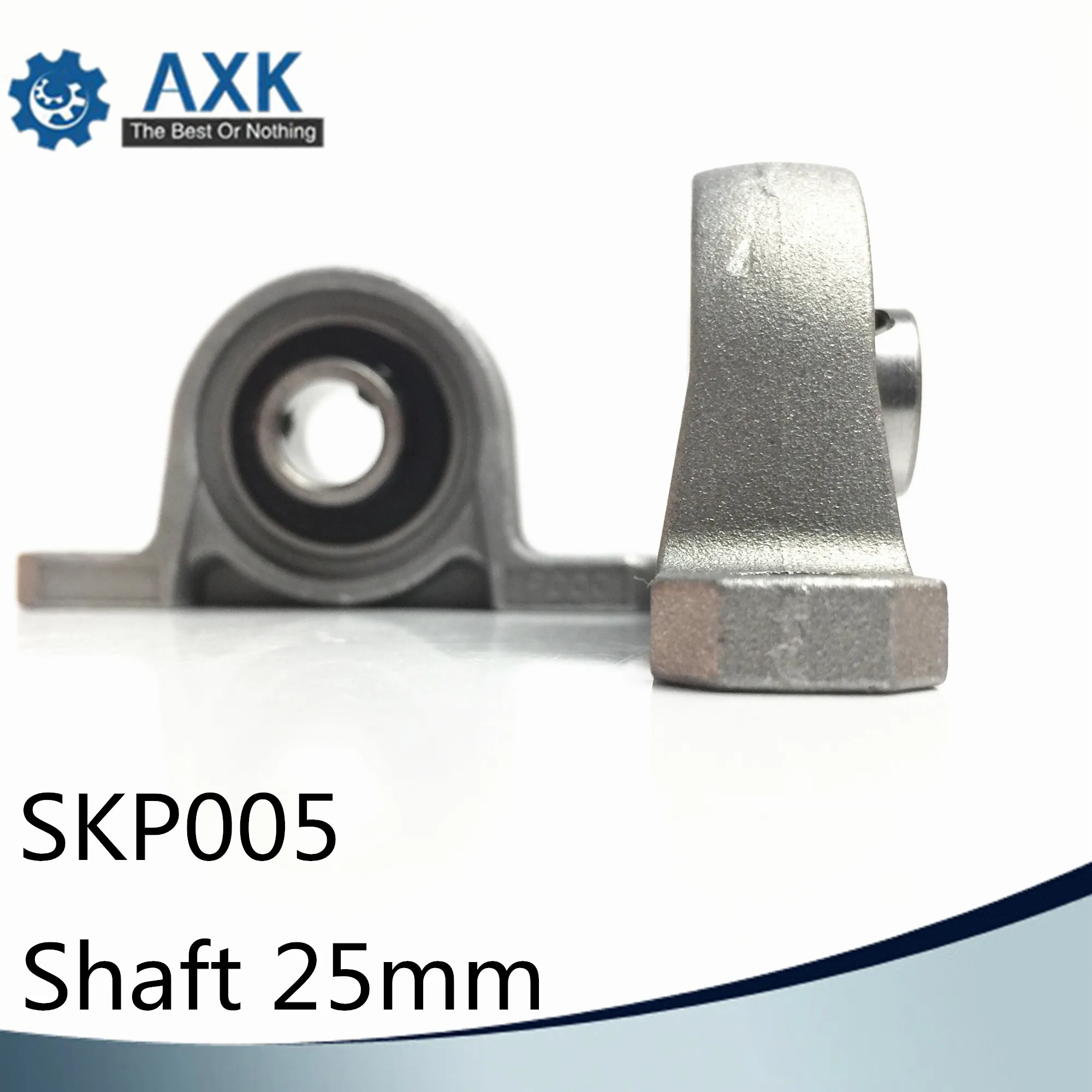 SKP005 Bearing Shaft 25mm ( 1 Pc ) SSKP005 Stainless Steel Pillow Block S KP005 25 mm BearingsAB