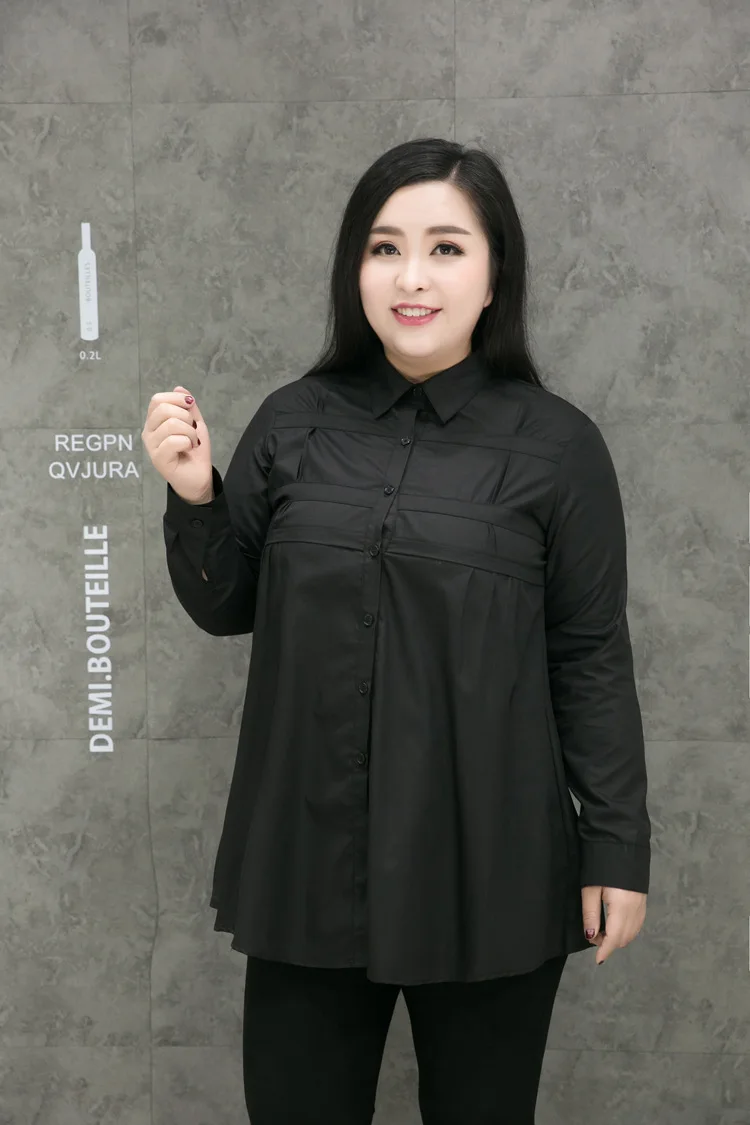 Женская рубашка blusas mujer de moda, белая блузка, рубашка для женщин, плюс размер, 8XL, 9XL, Женская Офисная официальная хлопковая розовая рубашка M280