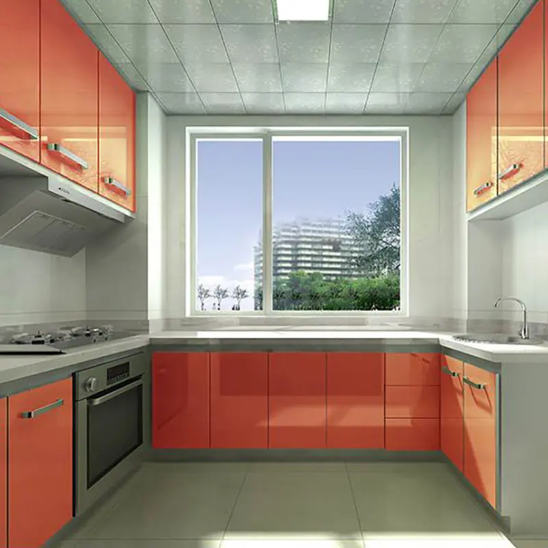 Najtaniej 5M wodoodporna naklejka ścienna nowoczesna folia dekoracyjna do domu samoprzylepne tapety do kuchni element wyposażenia kredensu naklejki Home Decor Sol