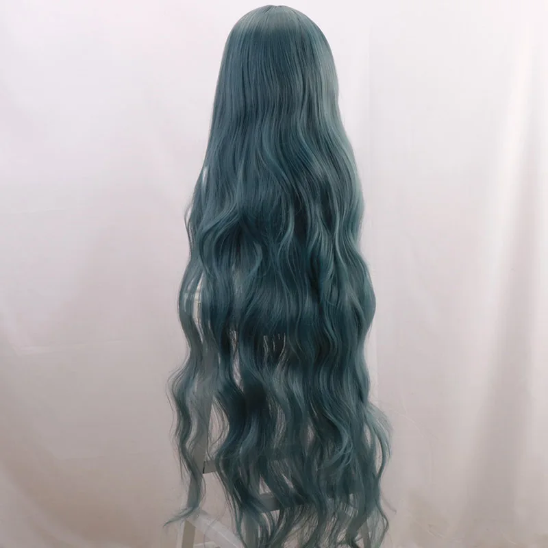 Game Danganronpa Shirogane Tsumugi Wig Danganronpa V3 Killing Harmony Cosplay Wig Slightly Crimped 120cm long (14)