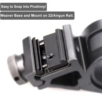 

11 rotate 20mm track / 11mm to 22mm Airgun Dovetail to Picatinny / Aluminum Rail Adapter Outdoor Hunting Accessories