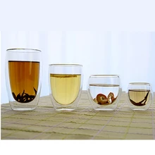 Стеклянная кружка с двойными стенками креативная кофейная чашка сока чашка для кофе с молоком 1 шт 80-450 мл термостойкая пивной, коктейльный стаканчик