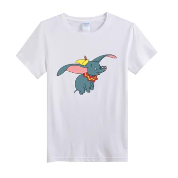 

Dumbo Printed Tee Shirt Animal Printed Kawaii T Shirt men Funny tshirt