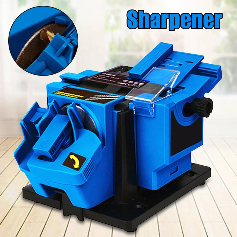 

Professional Electric kitchen Knife Sharpener Motorized Rotating Sharpening Stone Tool 96W/65W for Scissor