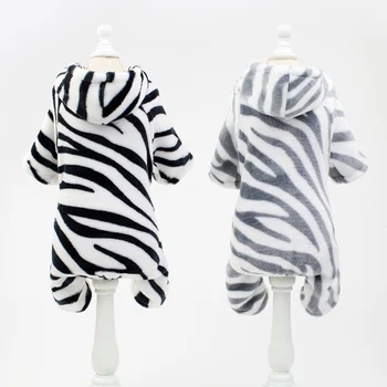 

S-XXL New Pet Dog Jacket Cold Weather Costume For Autumn And Winter 4 Leggs Pattern Velvet Clothes For Small And Medium Pets Dog