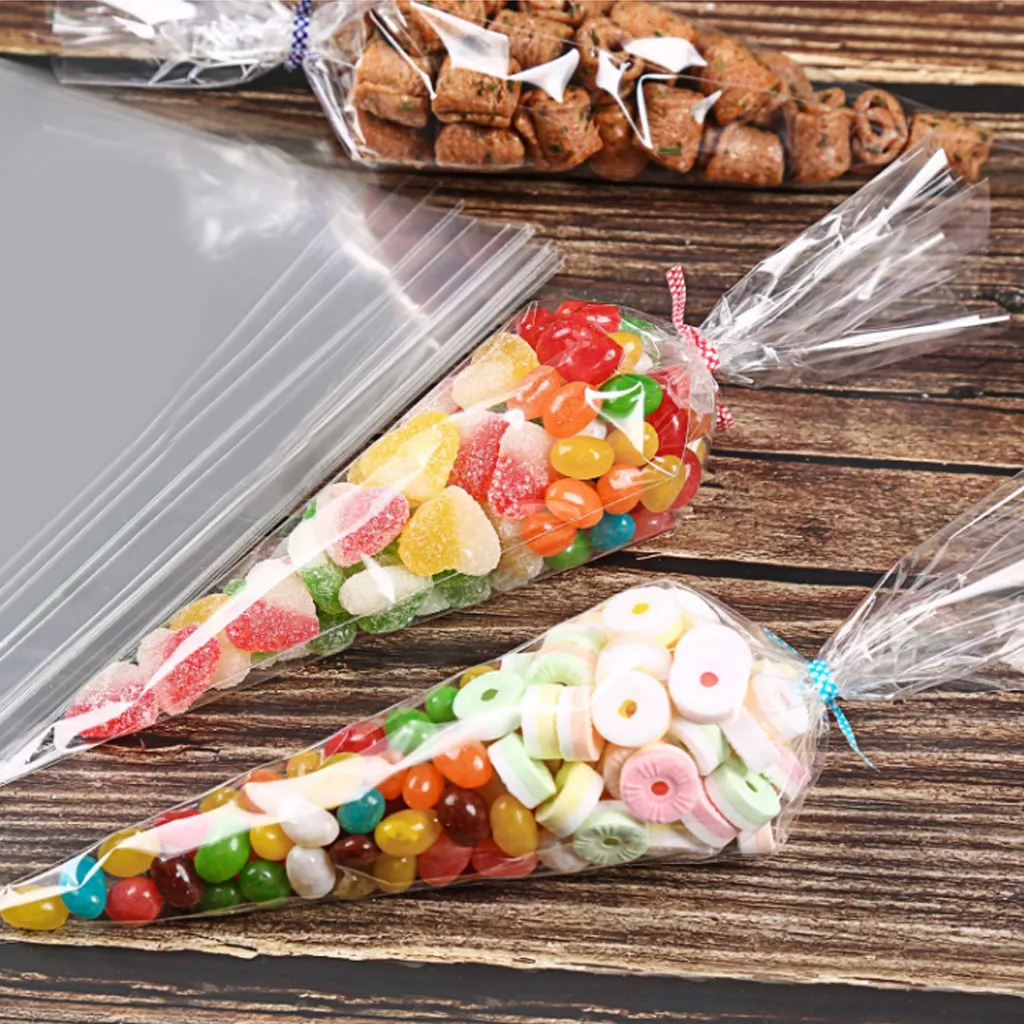 Cellophane Candy Cone Bags Plastic Candy Cone Bags Cellophane