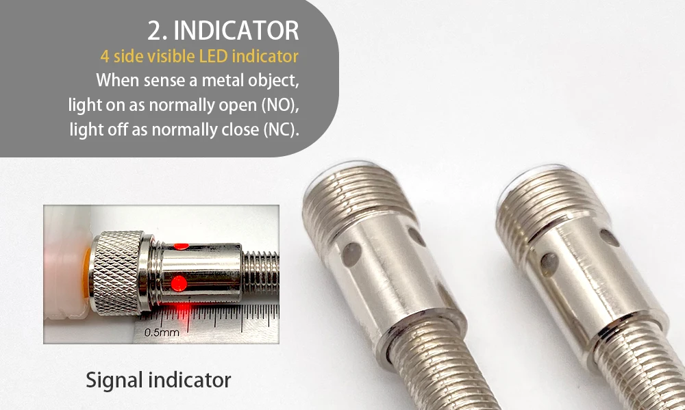 Cloweit IP65 M8 Inductance Proximity Sensor NPN PNP DC10-30V 4pin M12 Connector Cylindrical Metal Approach Switch LJ8A3 Serie light timer switch