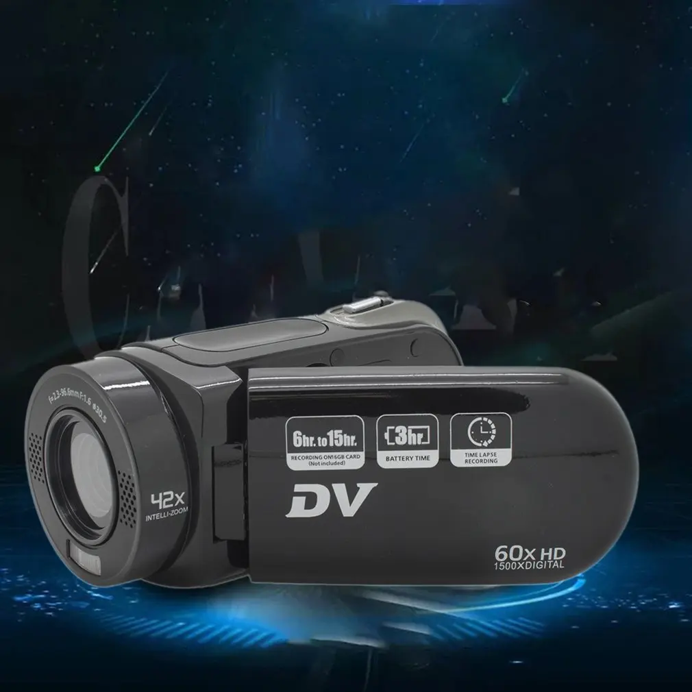 Camera Digital Camera 16MP Ultra HD Camera 180 Degree Rotation Flip Screen Camera Digital Camera SLR 4X Digital Zoom