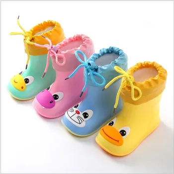 

rain boots kids Children's Shoes Toddler Girls Rainboots Baby Cartoon boys Shoes Water Shoes Waterproof Rain Boot