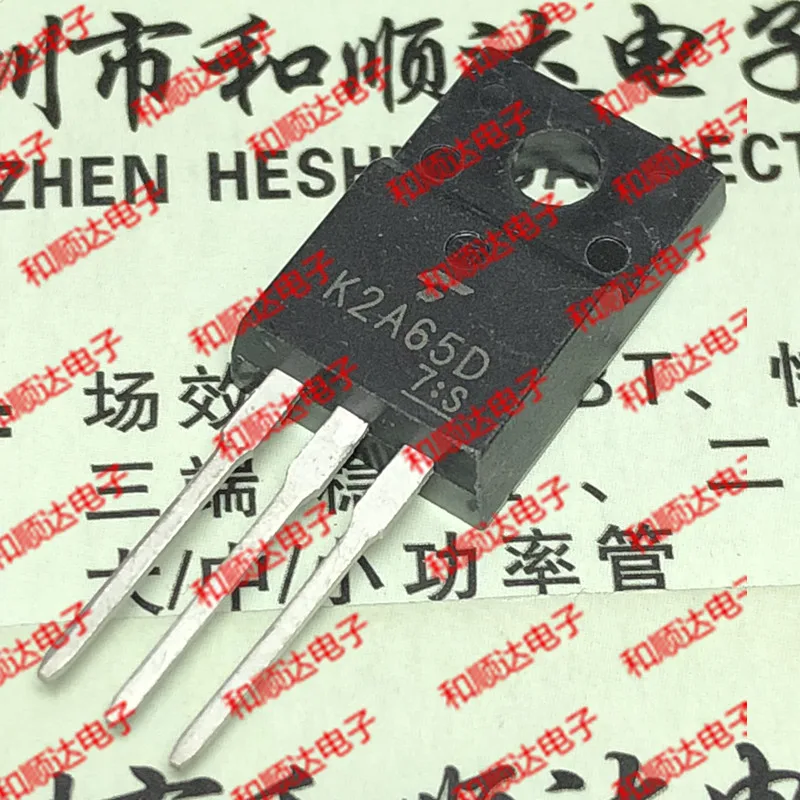 /5 предметов в лоте, K2A65D TK2A65D TO-220F 650V