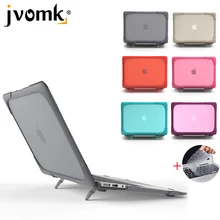 Противоударный Внешний чехол Складная подставка для Macbook Air Pro retina 11 12 13 15 дюймов с сенсорной панелью+ крышка клавиатуры
