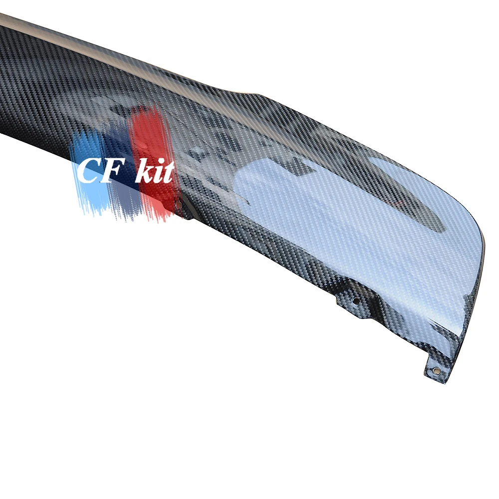 CF комплект задний диффузор губы реальный бампер из углеродного волокна для BMW E90 M Tech MT тюнинг спойлер для автомобиля