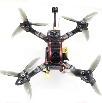 

HSKRC FROG X220 220mm 5Inch 4mm Arm Carbon Fiber Frame Kit for RC FPV Racing Drone