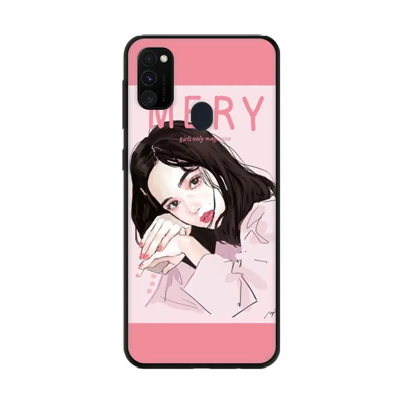 Silicone Case For Samsung Galaxy M30S Cases Black Bumper Soft TPU Back Cover For Samsung M30S M 30S M30 S M307 Phone Case Capa