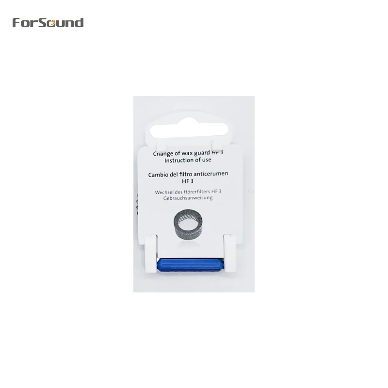 Resound HF3 Hearing Aid Hear Clear Wax Guards Prevents Earwax Cerumen from Hearing Aids Filters 16pcs/wheel 4