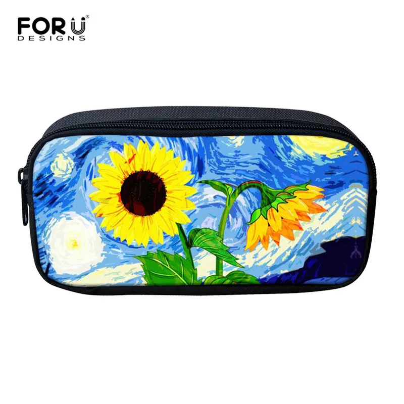 FORUDESIGNS/Милые Подсолнухи, легкие рюкзаки для девочек, школьные сумки, Набор детских книжных сумок, детский школьный рюкзак, mochila escolar - Цвет: Z5159K