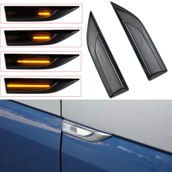 

For Volkswagen Transporter T6 Multivan T6 Caddy 2K 2015 2016 2017 2018 2019 LED Dynamic Turn Signal Light Side Marker Lamp
