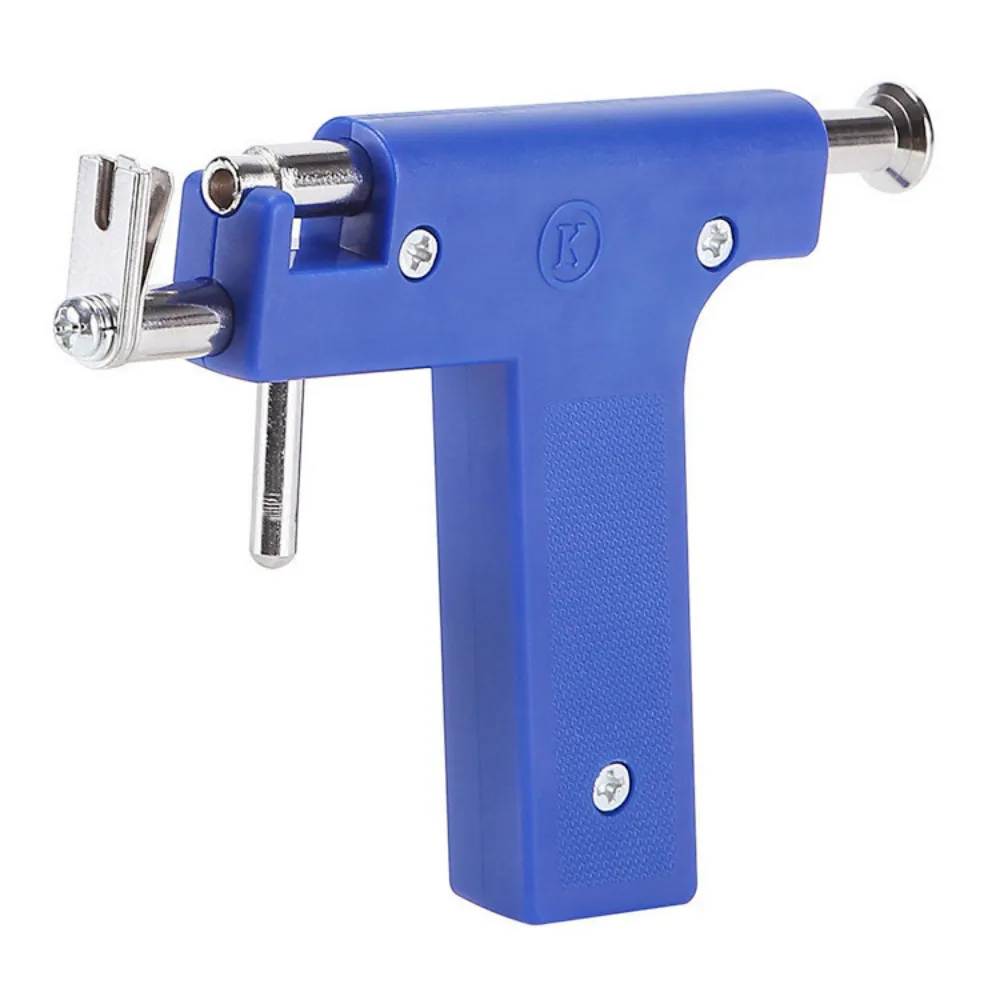 Ear Body Piercing Tool Kit Ear Nose Navel Gun Machine With 98pcs Studs Tool