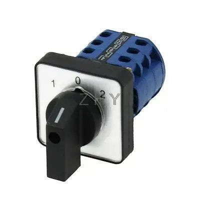 

1-0-2 3 Positions Rotary Cam Universal Changeover Switch LW28-20/3