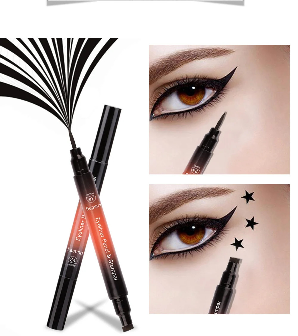 Lulaa подводка для глаз черная коричневая водостойкая жидкая подводка для глаз Косметика Стойкая подводка для глаз карандаш тени для век TSLM1
