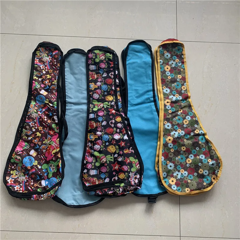 Portable 23 24 inch concert ukulele waterproof gig bag case uku protect backpack adjustable shoulder strap small guitarra cover
