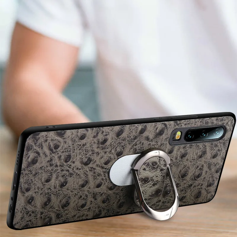 Чехол для телефона huawei P30 P20 Pro из натуральной кожи магнитный адсорбционный чехол для телефона huawei mate 20 pro Nova 3 3e Honor 8X чехол