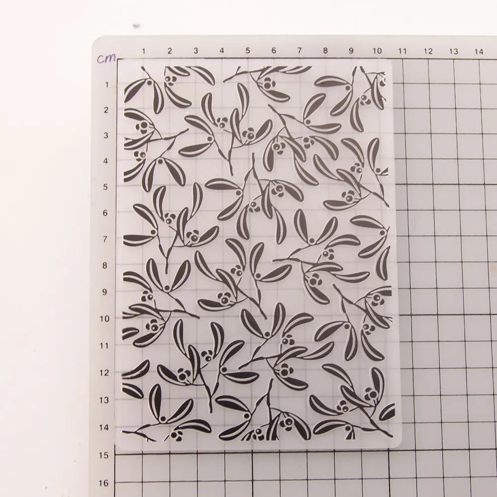 Leaf Plastic Embossing print DIY Plastic Embossing Folders DIY Scrapbooking Paper Craft Card Making Decoration Supplies