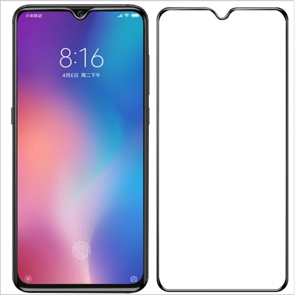 for Redmi K20 100 шт 9D полное закаленное стекло для Redmi K20/K20 Pro протектор экрана анти-Blu-Ray стеклянная пленка - Цвет: for Redmi K20