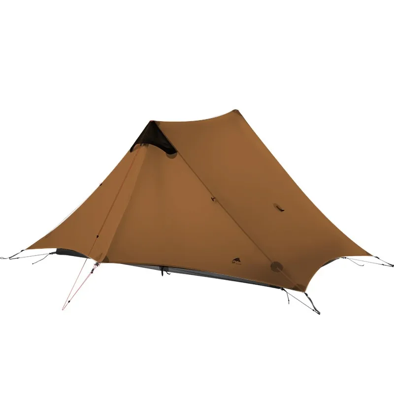 Палатка 3F UL GEAR LanShan 2 stockless 1 человек человека Ультралегкая палатка для кемпинга 15D