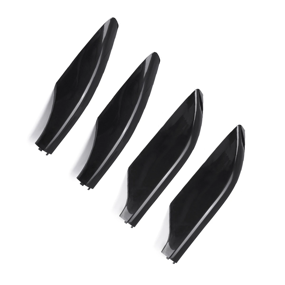 Black ABS Roof Rack Bar Rail End Protection Cover Shell 4PCS For Toyota Land Cruiser PRADO Fj120 2003-2009
