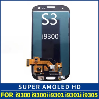 

100% Test AMOLED LCD Replacement For Samsung Galaxy SIII S3 i9300 i9300i i9301 i9305 LCD Display Touch Screen Digitizer Assembly