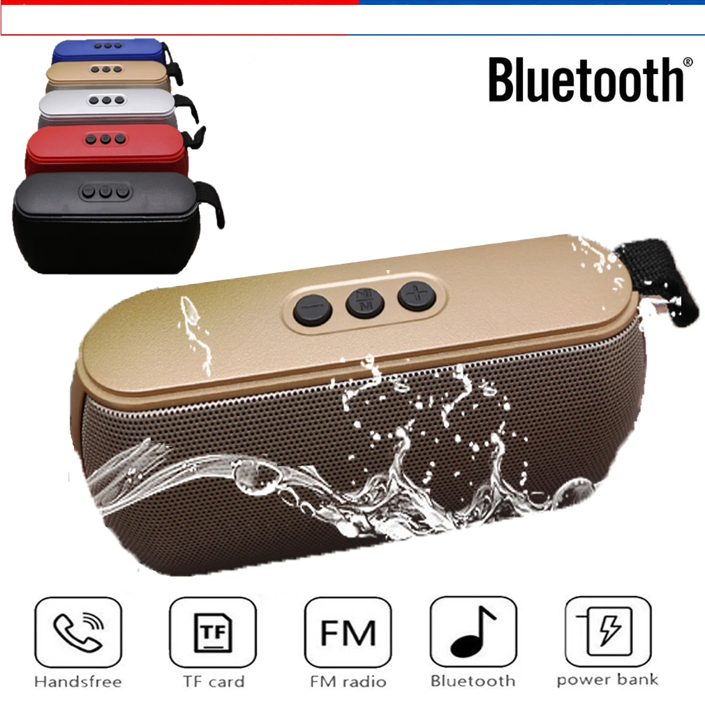 

Bluetooth 4.2 Wireless Stereo loudspeaker Surround Portable Speakers USB Waterproof Super Bass Music Player Outdoor Speakers