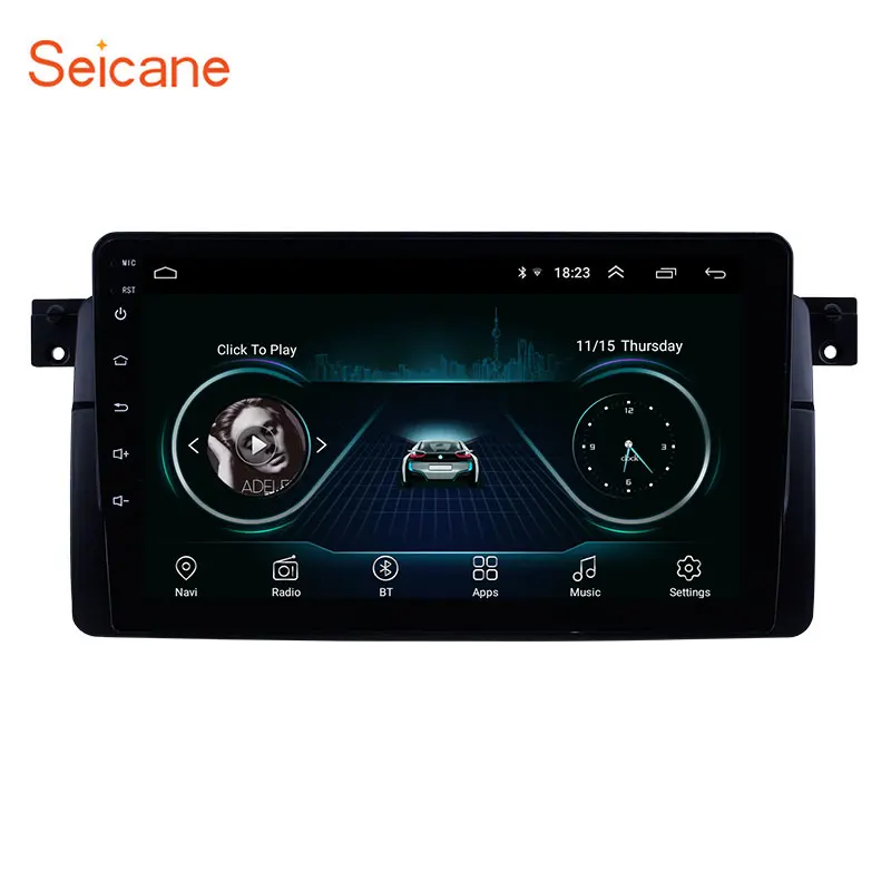Seicane 9 &quotавтомобильное радио GPS Android 1 для 1998 2006 BMW M3/3 серии E46/2001 2004 мг головное
