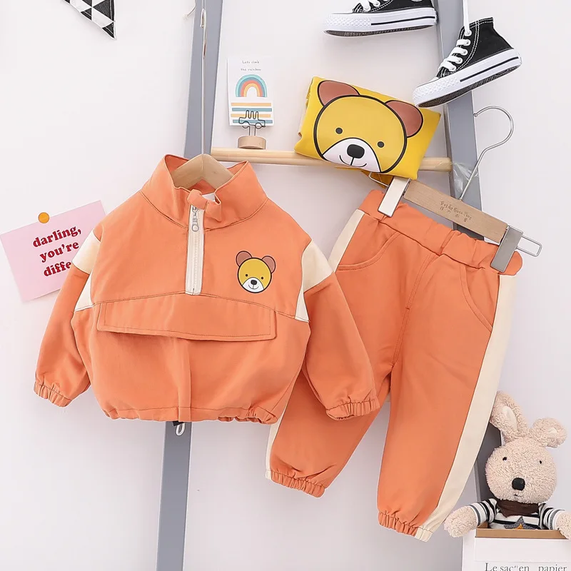 The Spring and Autumn Period New Children's Cotton Washed Two Suit Infant Clothing 1-4 Years Old | Детская одежда и обувь