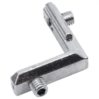 

10x T-slots L-shaped internal corner connector bracket for aluminum profile 2020 series slots 6mm