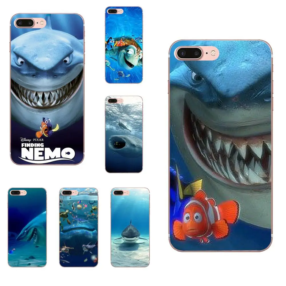 Тонкий чехол Finding Nemo Bruce Shark для Xiaomi CC9E Mi3 Mi4 Mi4i Mi5 Mi 5S 6 6X 8 9 SE Play Plus Pro Lite A1 Mix 2 Note 3 |