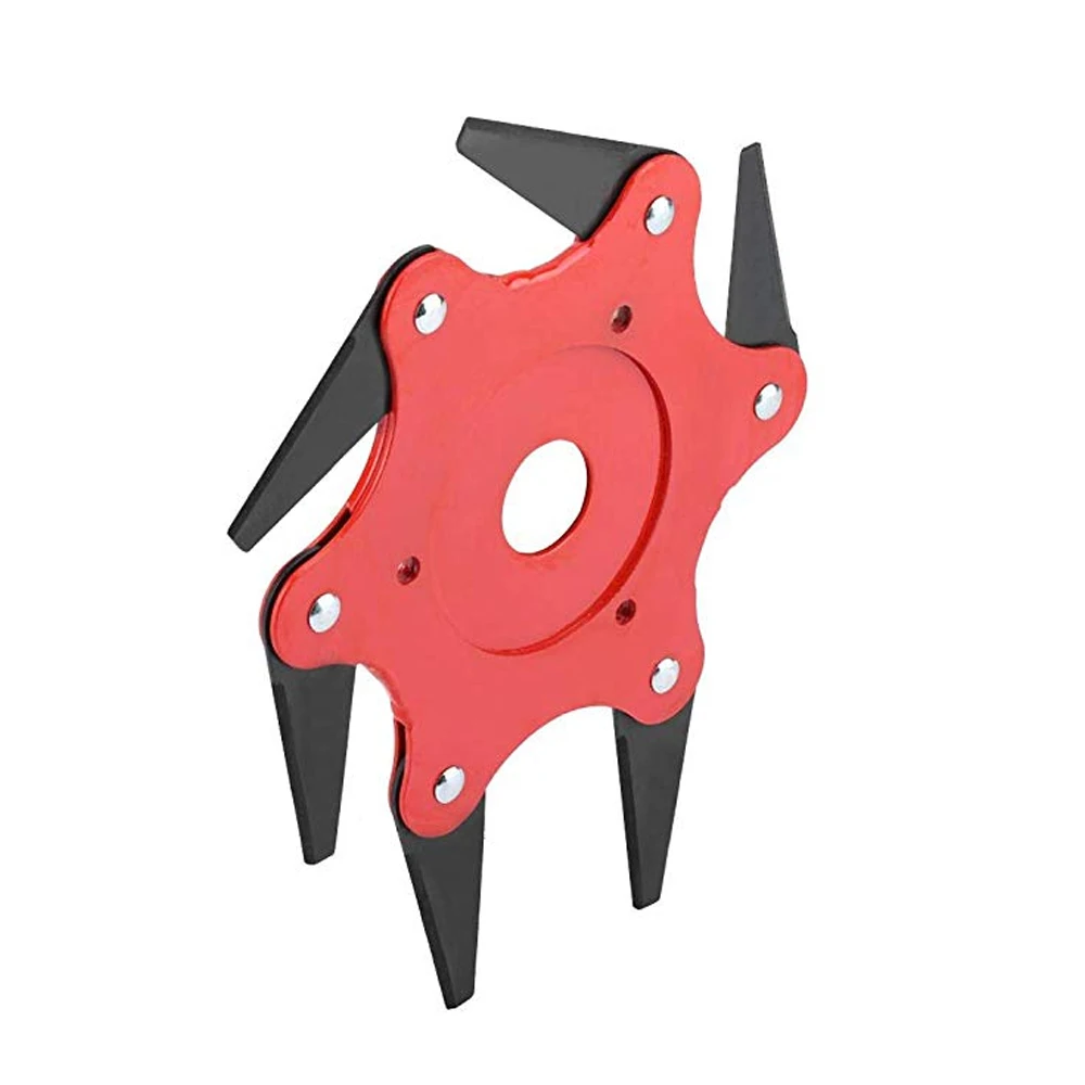 Brush Cutter Head Grass Trimmer Trimmer Head 6 Steel Razor Manganese Stee Durable Updated Yard Agricultural Use Spring