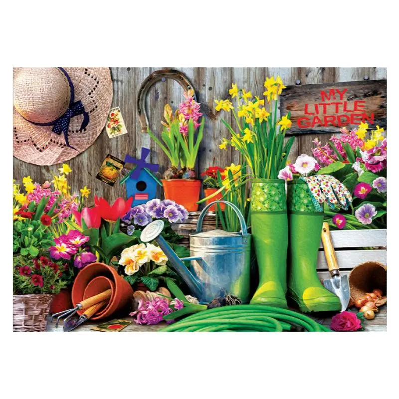 

Flower Garden DIY 5D Full Drill Diamond Painting Embroidery Cross Stitch Kit Rhinestone Home Decor Craft Q6PE