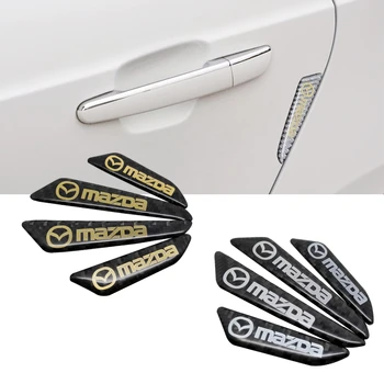

Car Side Door Protector For Mazda RX5 323 626 RX MX CX cx4 cx5 cx7 mx3 Protege Axela 2 3 5 6 Carbon Fiber Sticker Emblem Styling