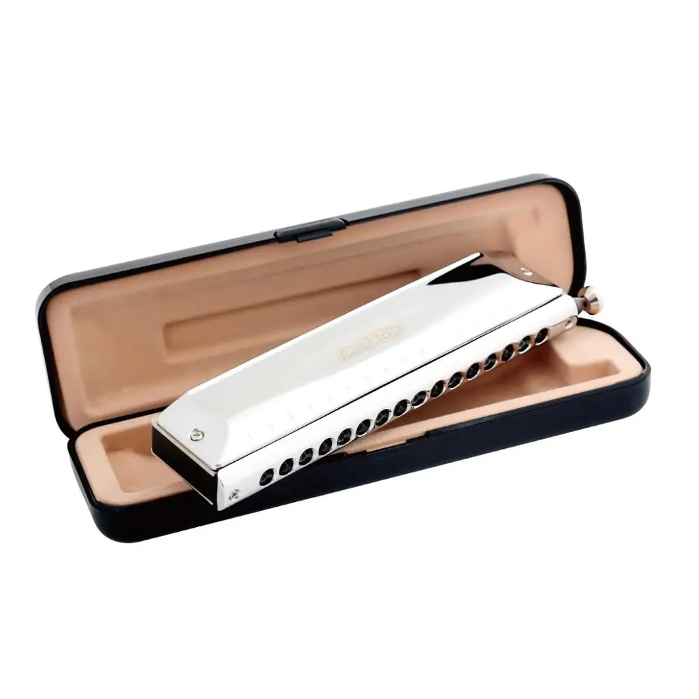 East top chromatic harmonica, 16hole 64tone professional chromatic
