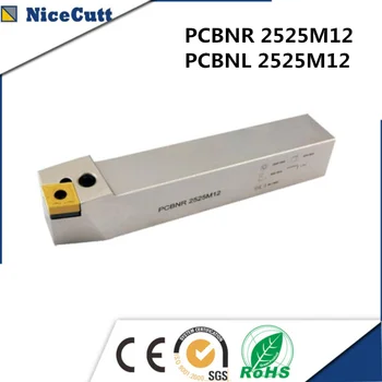 

Lathe tool holder External Turning Tool PCBNR2525M12 PCBNL2525M12 for CNMG Series Insert Nicecutt Freeshipping