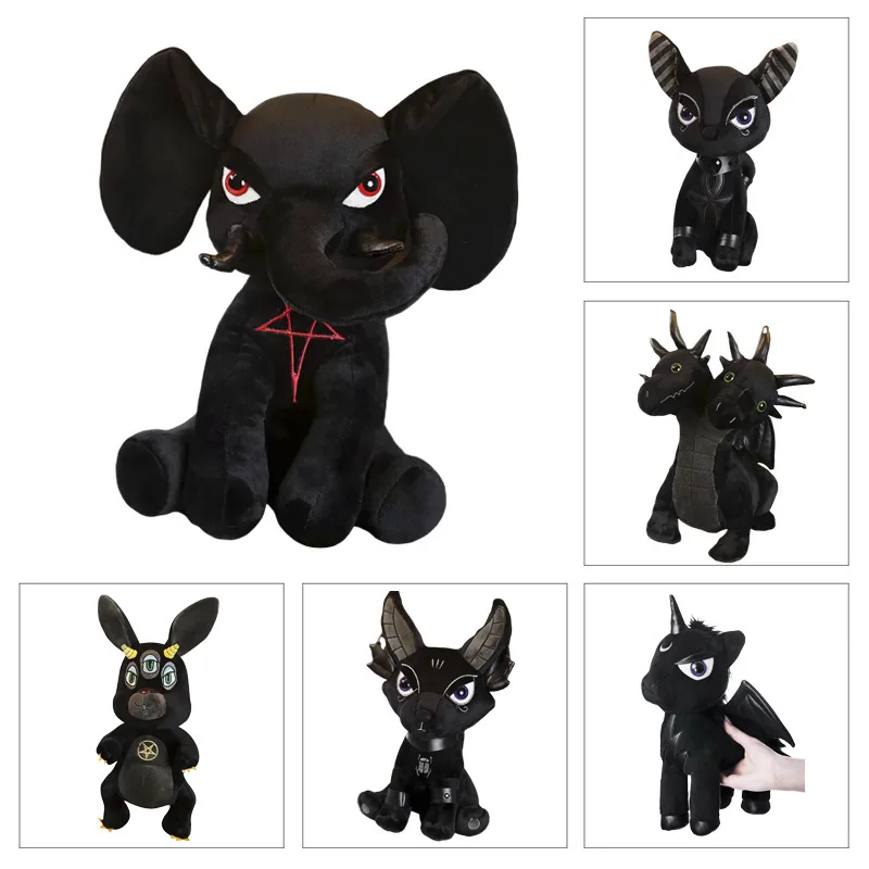 Stuffed Toy Devil-Doll Anubis Elephant Killstar Rabbit Black Gifts Children Hydra Plush