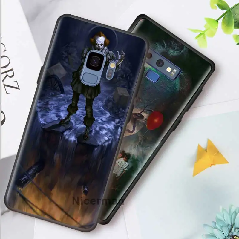 Чехол для samsung Galaxy S10 S8 S9 S7 Plus S10e Note 10 9 8 10Plus 5G черный силиконовый чехол телефона
