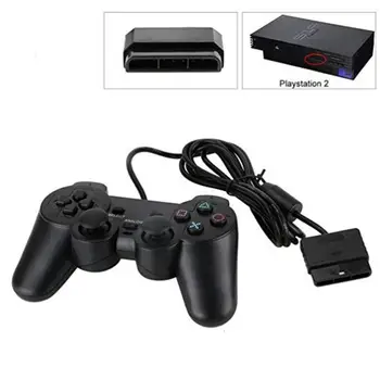 

Wired Gamepads for Sony PS2 Controller for Mando PS2/PS2 Joystick for plasystation 2 Double Vibration Shock Joypad геймпад Game