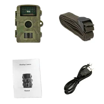 

DL001 IP56 Waterproof 2.0 Color Screen LCD Scouting Surveillance Hunting Camera 70 Degree Lens For Wildlife Trail Game