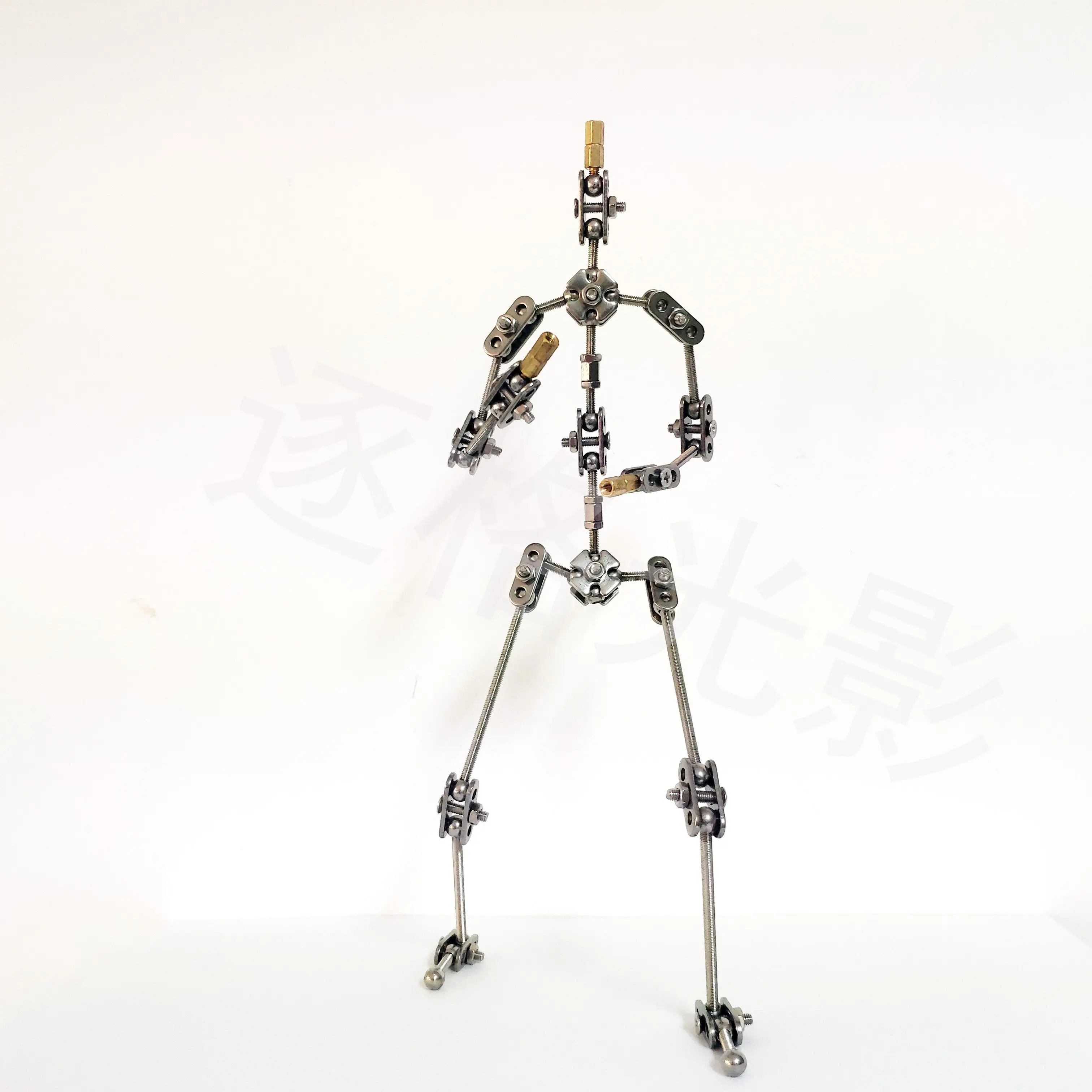 Глиняный инструмент DIY studio animation stop motion комплект арматуры для анимационного персонажа, собранная версия металлического шарнирного шара - Цвет: 25cm