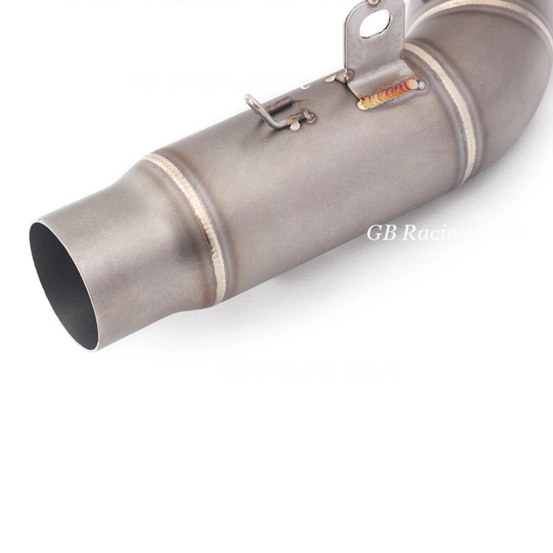 Silp on for Yamaha R1 YZF-R1 MT10 2009 2010 2011 2012 2013 2014 Motorcycle Middle Link Pipe Exhaust Without Muffler Tube Side - Image 4