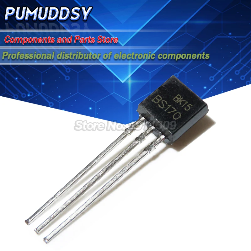 10 шт. BS170 TO-92 MOSFET N-CH 60В 500мА лучшее качество IC | Электронные компоненты и